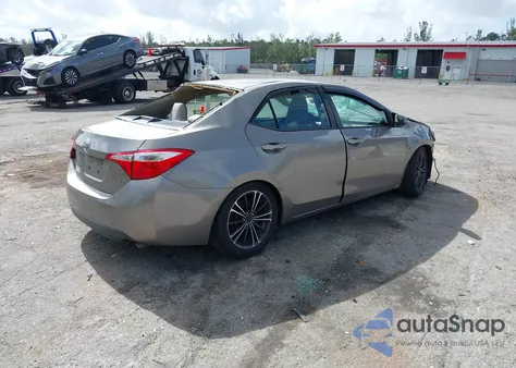 2016 Toyota Corolla Le из США, поврежденный, VIN 2T1BURHE3GC564548